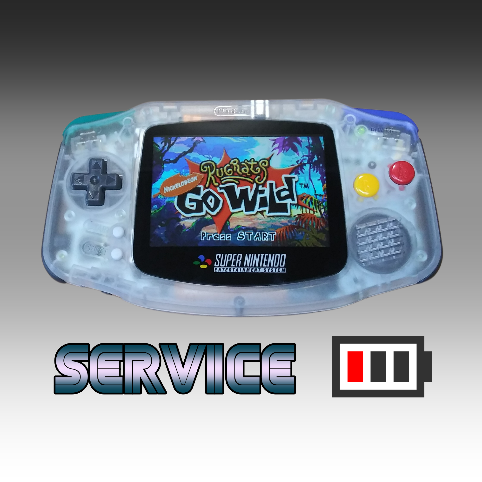 Buy Repairs Game Boy Advance SP Repairs: LCD Screen Replacement Service