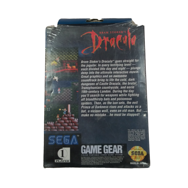 Bram Stoker's Dracula (Sega Game Gear, 1993) CIB - Image 2