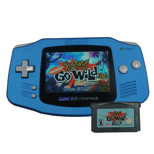 Gameboy Advance IPS Custom Bundle with Rugrats Gone Wild